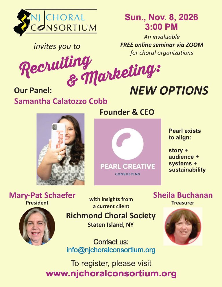 Recruiting and Marketing: New Options webinar - November 8, 2026